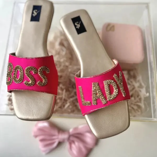 boss lady flats