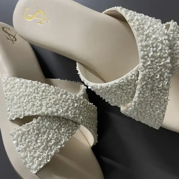 creme heels
