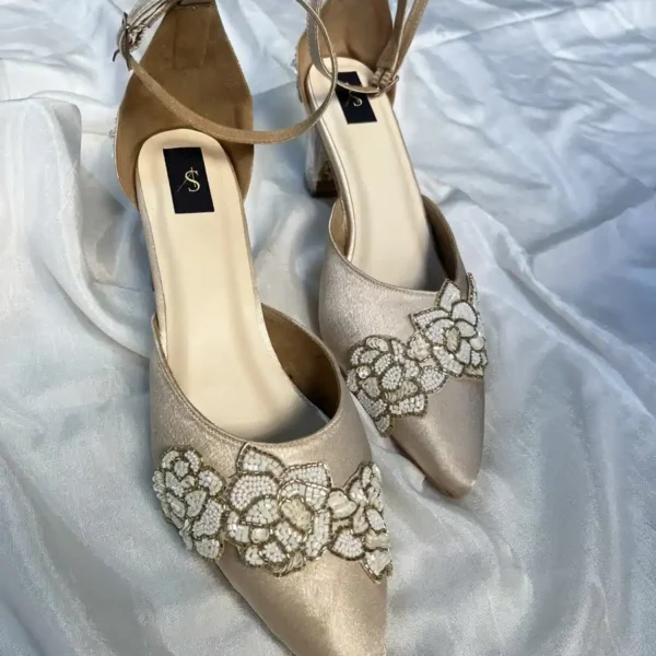 quirky rose mules