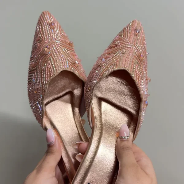 rose' mules